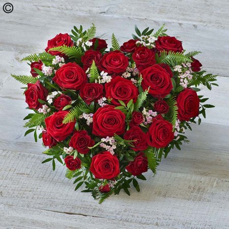Rose Heart - Reds